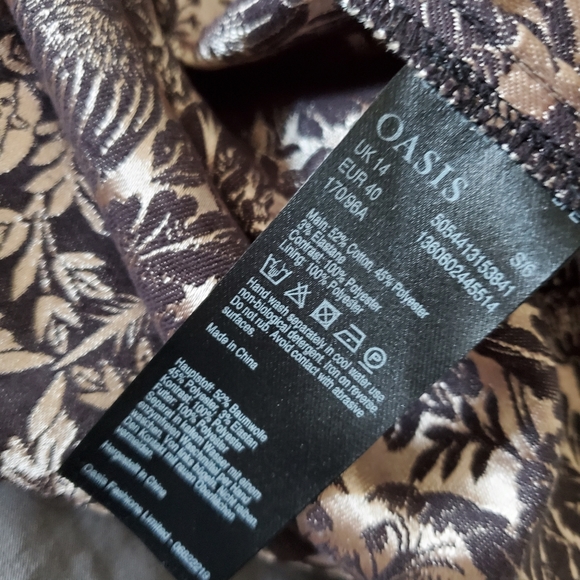 Oasis shift dress with cap sleeve - Picture 4 of 5